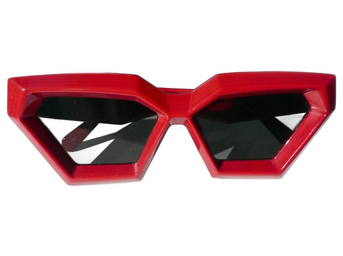 LOUIS VUITTON Neue Rote 3D-Sonnenbrille