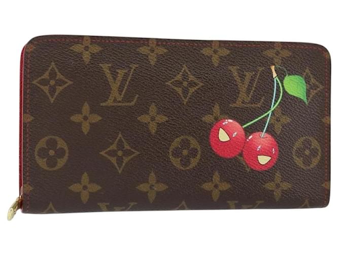 Louis Vuitton Zippy wallet Canvas Brown Cloth  ref.2590499