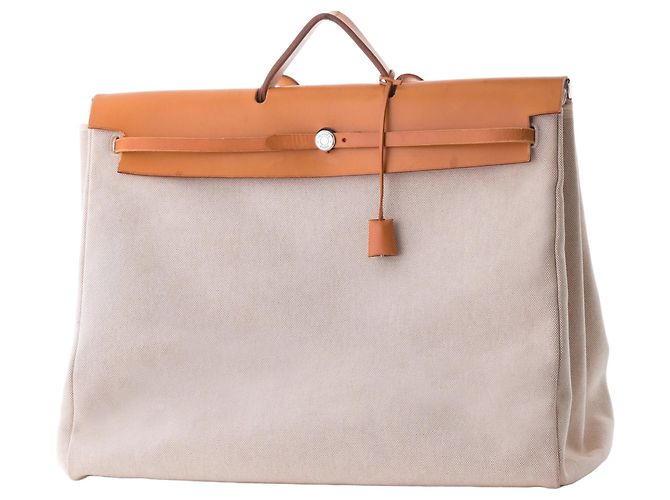 Hermès Herbag 2-in-1 Reisetasche mit Obergriff