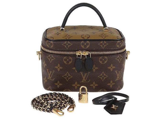 Louis Vuitton Monogram Reverse Monogram Canvas Vanity Case PM