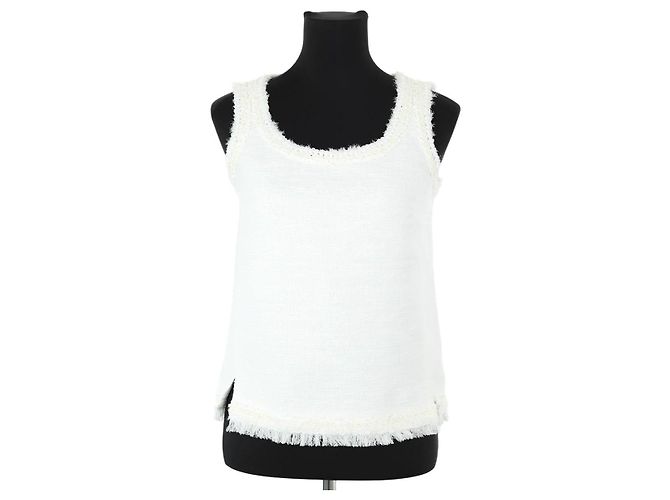Giambattista Valli Top de algodão branco