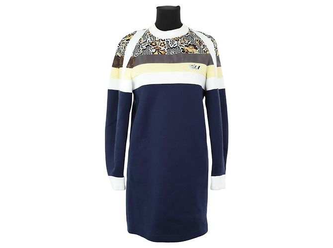 Vestido Louis Vuitton de algodón azul
