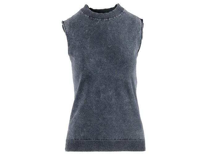 Baumwollstricktop Callaghan von Nicolas Ghesquière Grau