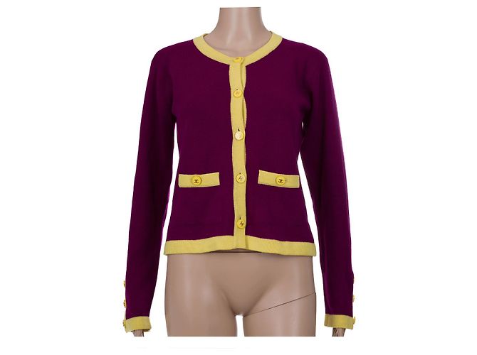 CHANEL Kleid aus lila Wolle - 102245