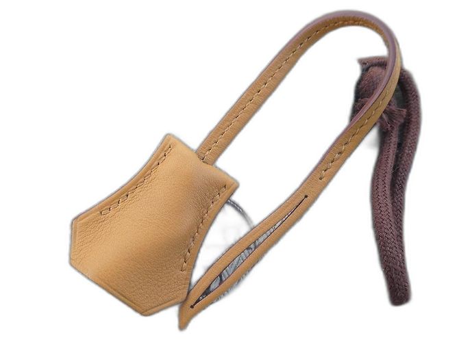clochette et tirette hermès seule, avec dustbag , sac hermès kelly et birkin neuve Marron 