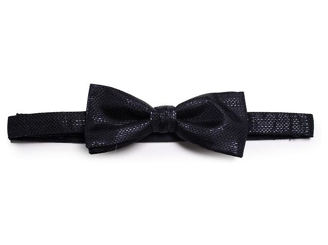 Papillon in struttura lucida nera Saint Laurent Nero