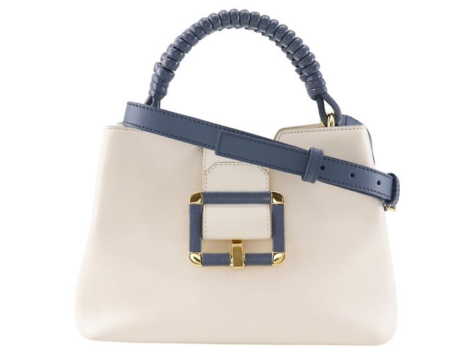 Bally Janelle JORAH Handtasche Weiß Blau