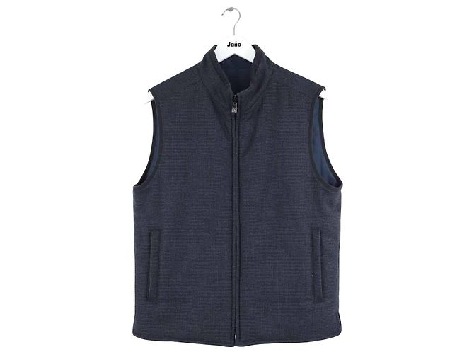 Corneliani Blaue Wolljacke