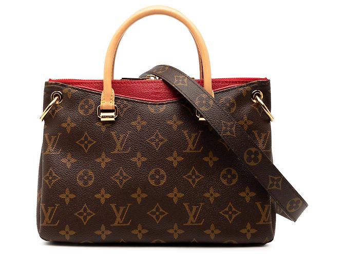 Louis Vuitton Bolsa Pallas BB Monograma Marrom
