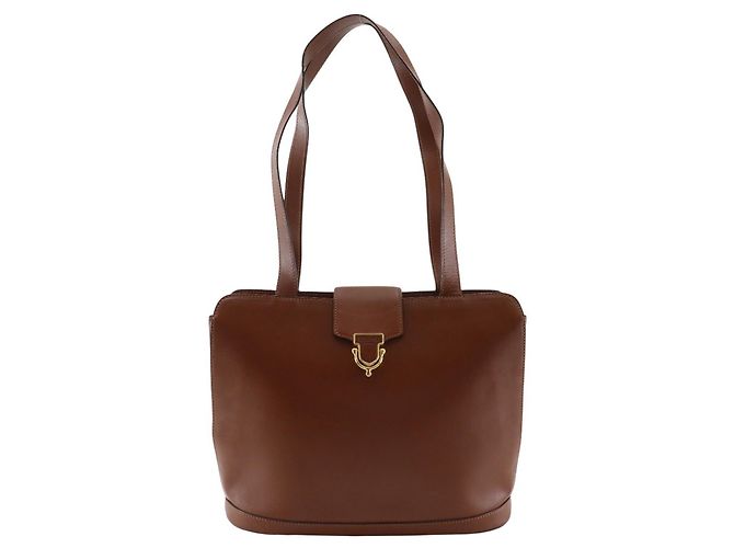 Céline Celine Braune Kalbsleder Tote Bag
