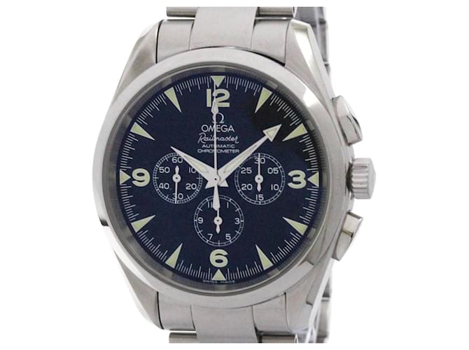Omega Seamaster Railmaster Chronograph Steel Watch  ref.2592992