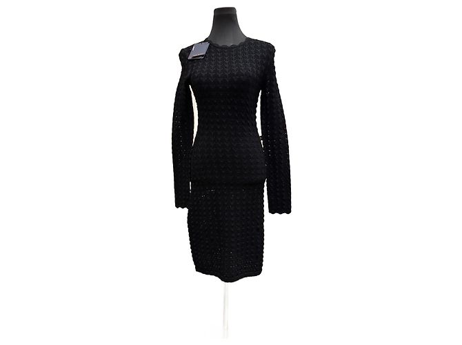 Vestido preto Louis Vuitton S