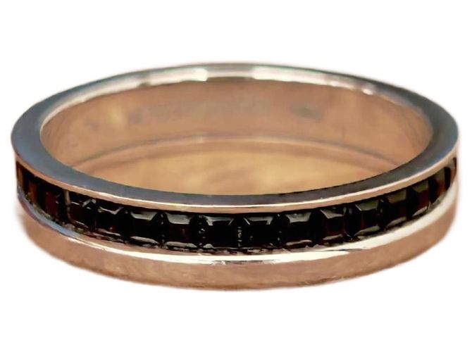 Boucheron Quatre Black Edition Ring Weißgold Schwarz Silber