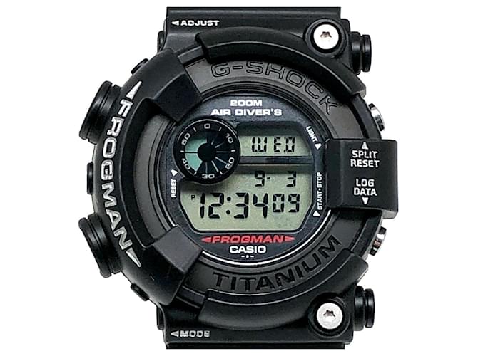 Autre Marque Casio G-Shock DW-8200Z-1T Froggman Wristwatch Black  ref.2593246