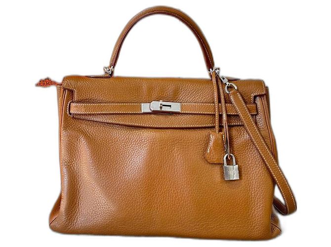 Hermès Kelly 35 zurück in Taurillon Clémence Kamel