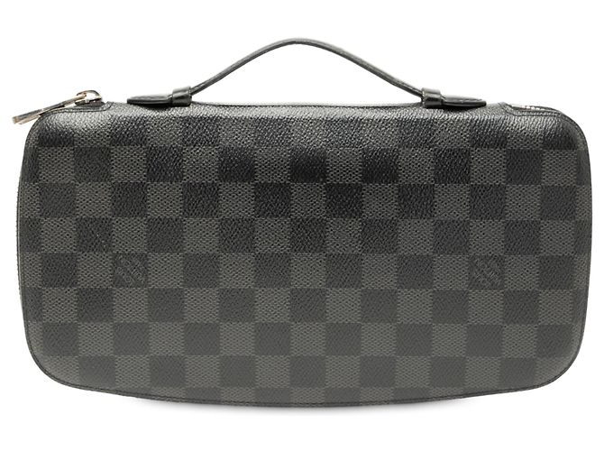 Louis Vuitton Schwarzer Damier Graphite Atoll Organizer
