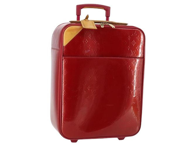 Valise Pegase Louis Vuitton Monogram Vernis 45 Rouge
