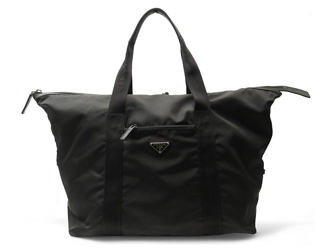 BORSA A MANO PRADA DA VIAGGIO WEEK-END TOTE IN NYLON NERO