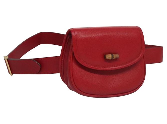 Gucci Bamboo 1947 Gürteltasche aus Leder Mini