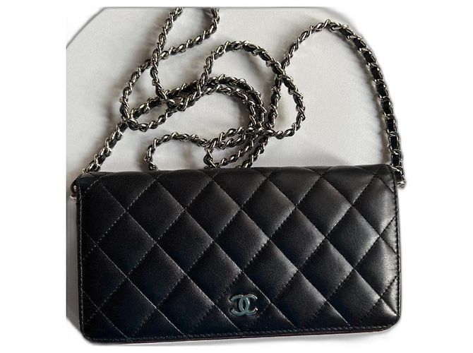Wallet On Chain Chanel WOC Black