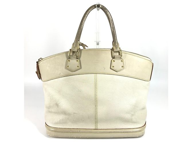 Sac à main Lockit MM Suhali de Louis Vuitton Blanc