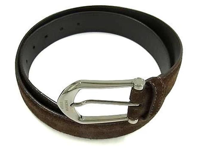 Cintura Santur Rivet da uomo Louis Vuitton Marrone