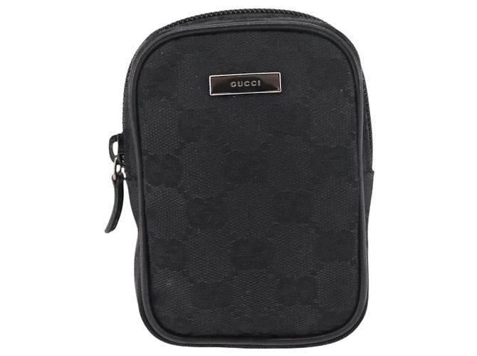 Toile Gucci GG canvas Noir