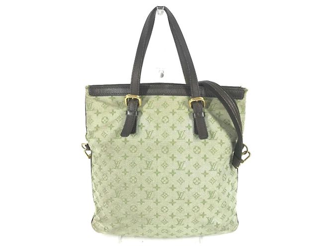 Sac à main Mini Françoise Monogram Louis Vuitton Kaki Monogramme