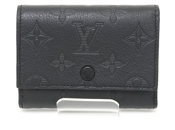 Louis Vuitton Victor Wallet in Monogram Shadow Leather Black