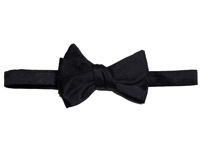 Papillon in satin nero Givenchy 