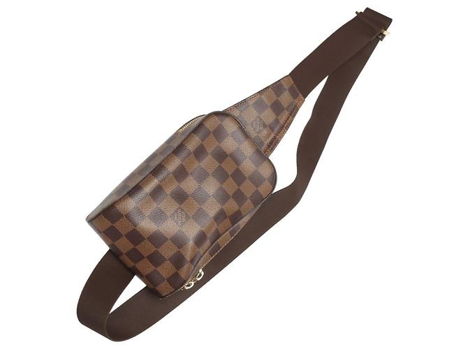 Bolso Sling Damier Geronimos de Louis Vuitton Damier ebene