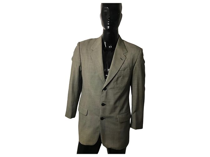 Giacca Yves Saint Laurent per Uomo Nero Bianco