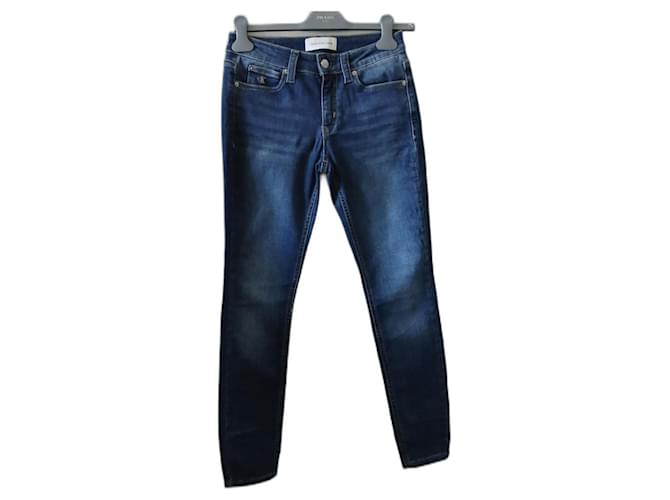 Calvin Klein Slim Blue Denim  ref.2597201