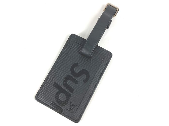 Louis Vuitton Epi Leather Name Tag Black