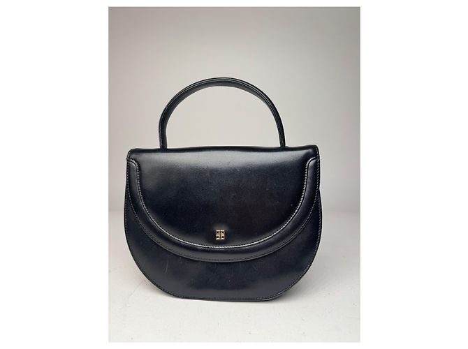 Sac en cuir vintage Givenchy noir