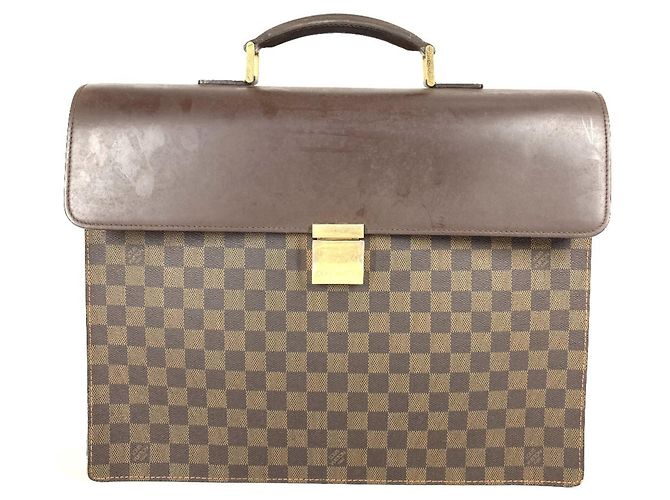 Pasta Louis Vuitton Damier Altona GM Marrom Damier ebene
