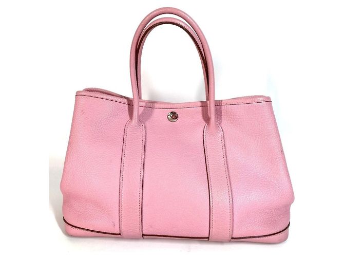 Hermès Hermes Garden Party TPM Negonda Tote Bag Pink
