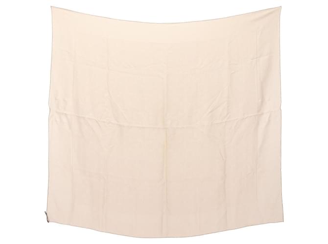 Louis Vuitton Monogram Silk Scarf Beige  ref.2599696