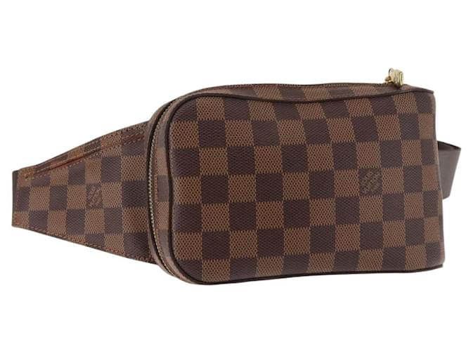 Louis Vuitton Geronimos Waist Bag Damier Brown Cloth  ref.2599786