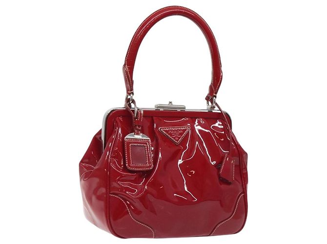 Prada Vintage Lackleder