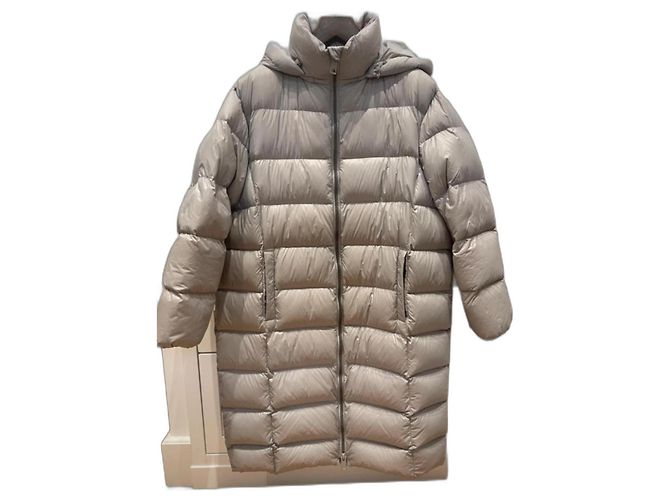 Massimo Dutti Casaco longo de penas