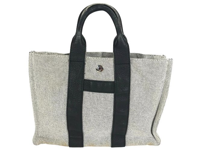 Borsa Tote Arne PM di Hermès Marrone Nero