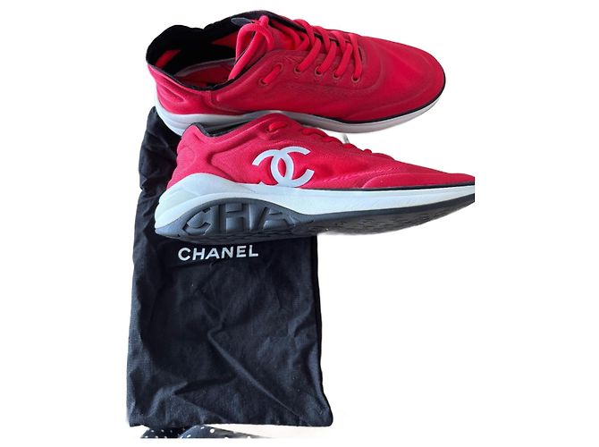 Baskets Chanel Rouges 41