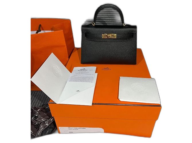 Kelly Hermès Sacs à main Noir