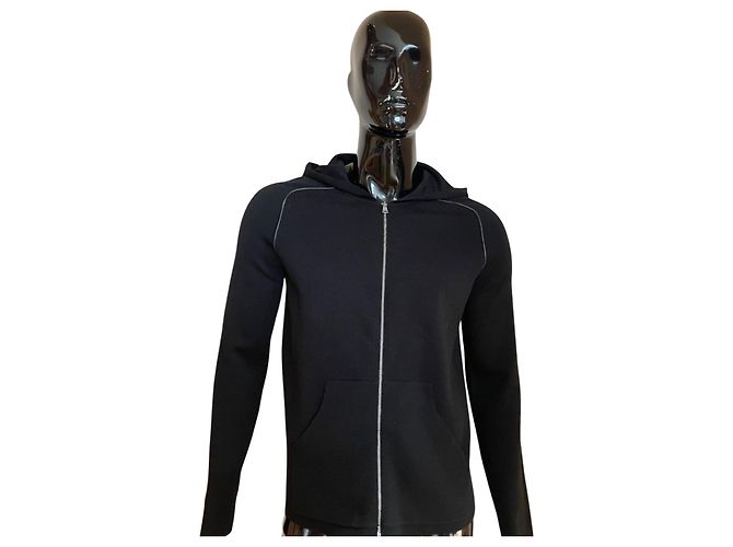 Sudadera con cremallera Sandro 100% lana – Talla S ✨