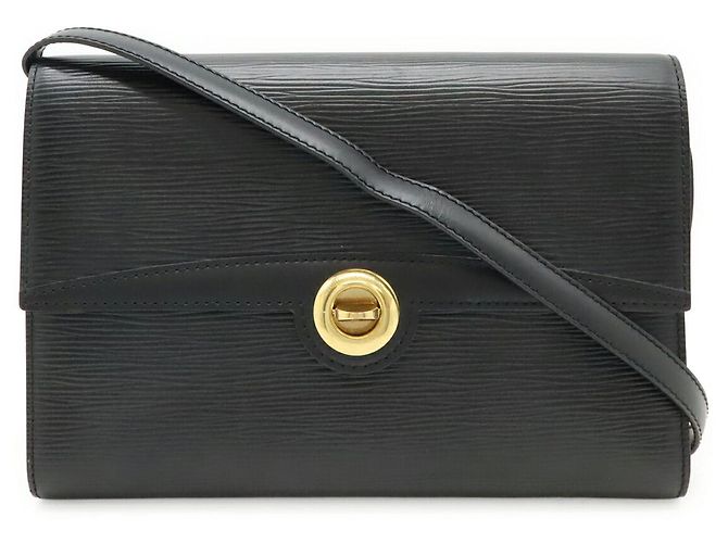Borsa a spalla 2 in 1 Epi Louis Vuitton Nero
