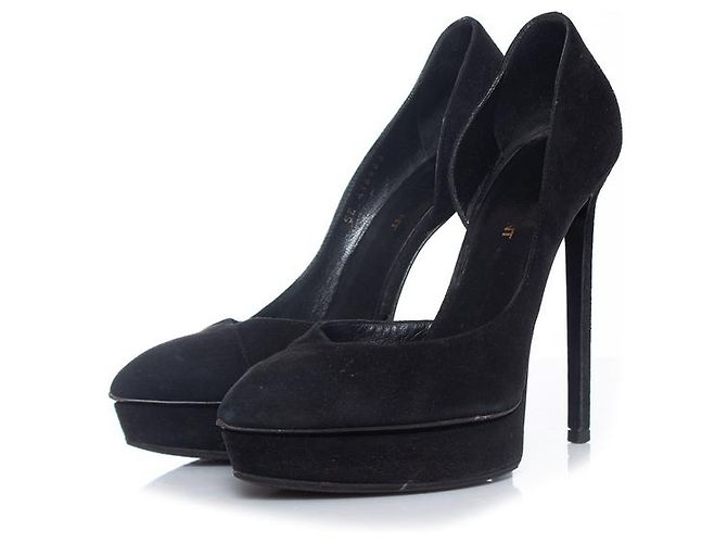 Zapatos D' Orsay Janice 105 de Saint Laurent Negro