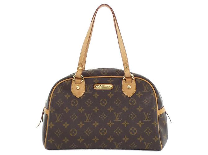 Graceful Sac à épaule Monogram Louis Vuitton Marron