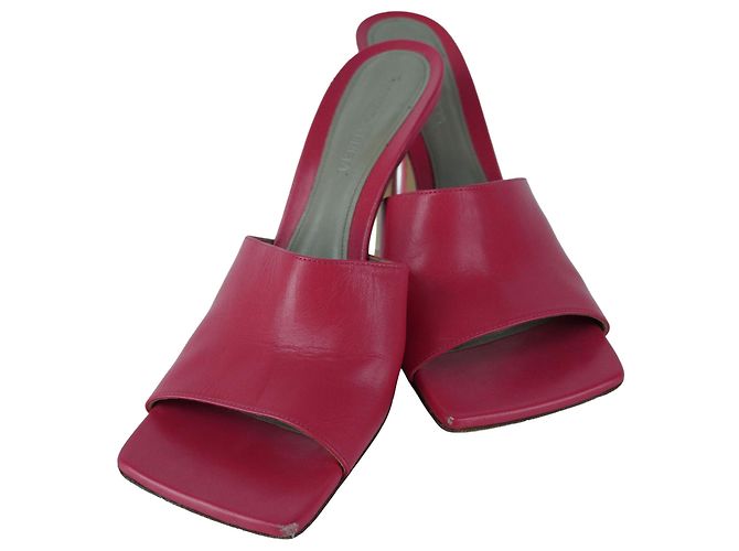 Rosa Stretch-Absatzmules von Bottega Veneta