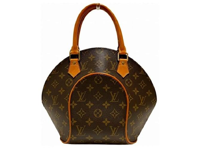 Louis Vuitton Ellipse PM Monogram Handbag Brown Cloth  ref.2603238